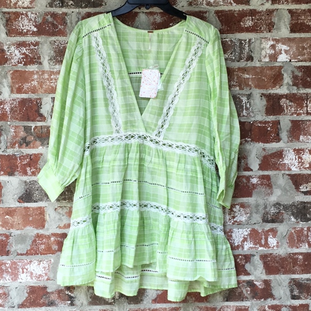 New free people tunic size small s/p and medium.